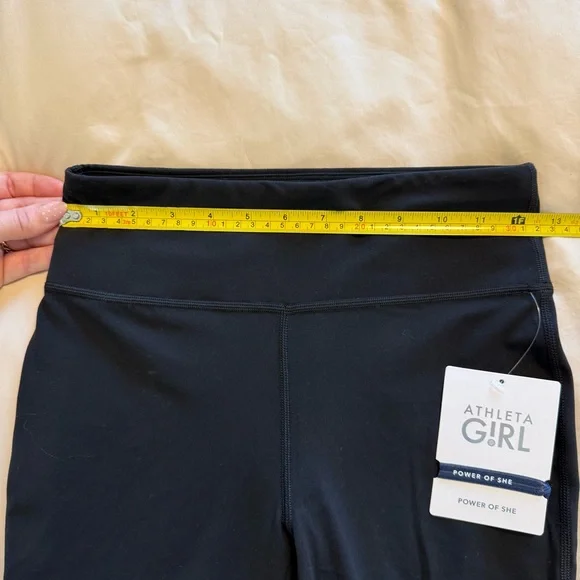 NWT Athleta Girl High Rise Chit Chat Flare Pant, XL/14 - Picture 7 of 8